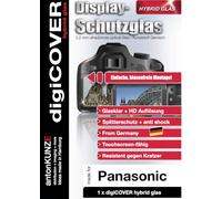 digiCOVER Film de protection d'écran hybride en verre spécialement conçu pour Panasonic DC-S1 II/II E