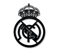 DIGIDU | Tableau Bouclier Football Madrid, Décoration de Maison Moderne, Cadeau Original pour Formateur de Football