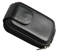 DigiEtui Rigide en Cuir pour Nikon Coolpix A300 Noir