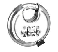 DIGIFLEX CADENAS À DISQUE ROBUSTE À COMBINAISON - Sécurité à 4 Chiffres pour Vos Biens - Construction en Acier Inoxydable Trempé