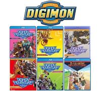 Digimon Adventure tri.: The Complete 6-Film Collection - Coexistence / Determination / Confession / Reunion / Last Evolution Kizuna / Loss [Blu-ray + DVD] region 1/A