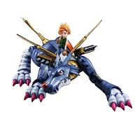 Megahouse Digimon - Statuette Garurumon & Ishida en métal G.E.M. Precious 30 cm