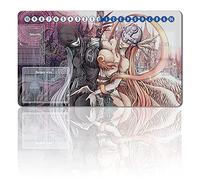 Digimon - Tapis de jeu de société - Avec sac cadeau - Dimensions : 60 x 35 cm - Compatible avec MTG TCG Digimon avec zones de cartes (33)