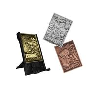 Digiplate Modern Sonic Starter Pack - 3 plaques métalliques de collection et support de téléphone, Collectibles gaming interactifs avec support de carte interchangeable, Cadeaux gaming & accessoires