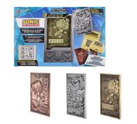 Digiplate Sonic The Hedgedog - Starter Pack (3 Cartes Metal + Stand)