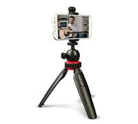 DigiPower TP-ACT5 Trépied - télécommande Bluetooth Amovible Compatible avec téléphones Portables, caméras d'action et appareils Photo Reflex numériques Noir