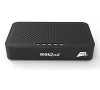 DIGIQUEST Décodeur Combo tivùsat Maximo |DVB-S2 et DVB-T2 |1 Mois DAZN Standard Inclus |Télécommande 2 en 1 |Smartcard tivùsat Incluse |Fonction d'enregistrement activable |Activé DAZN 1 et DAZN 2