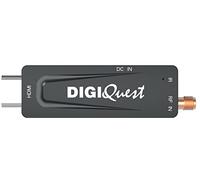 Digiquest DecoderTerrestre, XO Stick, DVB-T2, Noir - Économisez de l'énergie en utilisant l'alimentation de la télévision, télécommande 2 en 1, idéale pour TV Murale