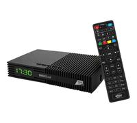 Digiquest Décodeur Tivùsat Ti9, DVB-S2, HDR, Télécommande 2 en 1, Carte Tivùsat incluse, Bouton SOS