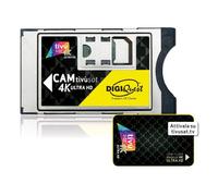 Digiquest module tivusat 4k ultra hd + carte d'accès tivusat chaînes tv italiennes G