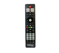 Digiquest Télécommande Compatible avec Les modèles TV de Marque Philips | Touches fluorescentes dédiées aux Plateformes de Streaming I Déjà configuré et prêt à l'emploi