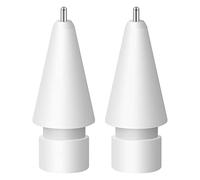 Digiroot Lot de 2 pointes de rechange améliorées pour Apple Pencil 1ère/2ème génération et Logitech Crayon, pointe fine de 0,72 mm, contrôle précis comme des pointes pour iPad Pro/Air/Mini Pencil