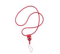 DigiStrap Courroie de cou avec fermeture à clipser Rouge