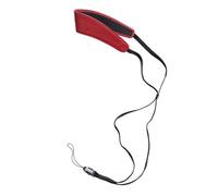 DigiStrap Courroie de cou en cuir avec fermeture rapide Rouge