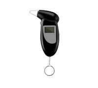 Digital Alcohol Tester Breath Breathalyzer Breathalyser Black