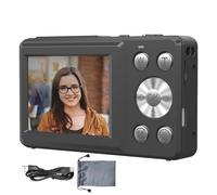 Digital and Multi-Use Camera, 4K HD Photo Camcorder, Compact Photography Device, 18X Zoom, Anti-Shake Autofocus, Perfect for Student Vlogging, Travel, Weddings & Birthdays 2.4-inch HD Display