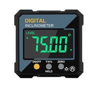 Digital Angle Finder | Magnetic Digital Angle Measuring Tool - Instrument With LED Display | Test & Measurement For Workshop HVAC Welding Plumbing Carpentry Alignment Home Improvement
