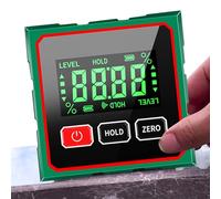 Digital Angle Gauge - Magnetic Protractor 6,2 x 6 x 3,3 cm, Portable Bevel Finder | Electronic Angle Measurement Tool Table Saw Accessories Woodworking Home Workshop Construction Accurate Precision