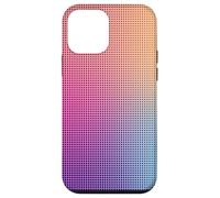 Digital Aura Gradient Pink Orange Purple Pixel Energy Design Coque pour iPhone 12 Mini