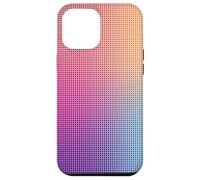 Digital Aura Gradient Pink Orange Purple Pixel Energy Design Coque pour iPhone 12 Pro Max
