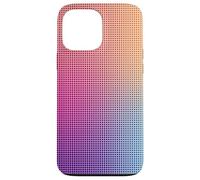 Digital Aura Gradient Pink Orange Purple Pixel Energy Design Coque pour iPhone 13 Pro Max