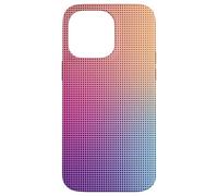 Digital Aura Gradient Pink Orange Purple Pixel Energy Design Coque pour iPhone 14 Pro Max