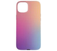 Digital Aura Gradient Pink Orange Purple Pixel Energy Design Coque pour iPhone 15 Plus