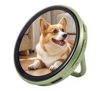 Digital avec broche, bouton électronique avec écran de 6,1 cm, décoratif avec écran tactile HD et affichage numérique, pour fans, bureau, cosplay, événements, photos et