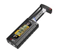 Digital Battery Power Meter - Battery Capacity Tester Display | Batterys Checker Tester | Button Cell Batteries Checker | Digital Display Monitor Testers Electrical Device for Household Aa Aaa C D 9v
