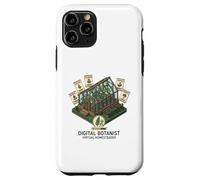 Digital Botanist Aesthetic - Virtual Homesteading Garden Coque pour iPhone 11 Pro