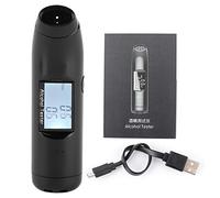 Digital Breath Wine Tester LCD Afficher un détecteur d'état-allonge d'analyseur de conduite en état d'ivresse avec réponse rapide et test non pour les conducteurs Black AB
