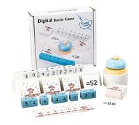 Digital Building Blocks | Wooden Number Educational Toys,Math Manipulatives Blocks Set | for Kids Boys Home Travel Classroom Preschool Homeschool Birthday Children's Day Christmas