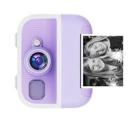 Digital Camera Instantanément pour Imagerie À Double Lentille 1080p Recordage Portable Toy pour Toy De Dessin Animé Amusant avec Imprimante