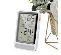 Digital Compact Hygrometer - Humidity Monitor, Garden Accessories | Indoor Humidity, Automatic Backlight Hygrometer with Folding Stand, Large Screen Temperature Monitor for Nursery Room