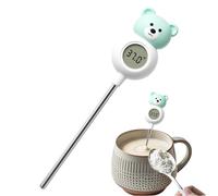 Digital Cooking Gauge, Instant Read Probe, Waterproof Kitchen Tool, Long Measuring Stick for Frying, BBQ, Coffee Brewing, Candle Making, Portable Outdoor Accessory for Adults, Women, Men