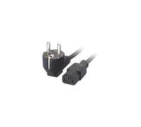 Equip Câble d'alimentation CEE 7/7 mâle vers IEC 60320 C13 1,8 m Noir