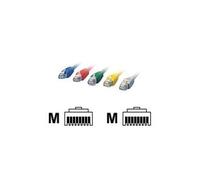 Equip Câble réseau RJ45 605511 – Cat6 S/FTP 2 m Blanc contacts dorés