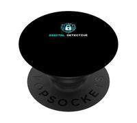 Digital Detective, spécialiste en cybersécurité Informatique, analyste et Technologie PopSockets PopGrip Adhésif