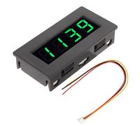 Digital Frequency Meter Speedometer, 4 LED Digital Tachometer with Dual Mode, 0.56 in Display for 5 to 9999 RPM and Frequency Measurement, DC 8 to 15V Motor Speed Sensor for Automo (Verte)