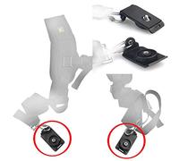 DIGITAL HD Lot de 2 plaques de rechange pour bandoulière et double sangle d'épaule, comme Nikon AN-SBR2.