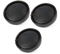 DIGITAL HD Lot de 3 bouchons de protection arrière compatibles pour objectifs Sony/Minolta Alfa A-Mount