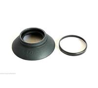 DIGITAL HD ® Oculaire en caoutchouc compatible pour Nikon Rubber Eyecap DK-19 pour Nikon D700 D800 D4 D3S D3X D2X D2H F5 F6