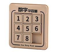 Digital Huarong Road Games - Jouets de développement du Cerveau coulissants Jouets d'apprentissage précoce pour Les mathématiques, la logique et Les Casse-tête pour et Adultes