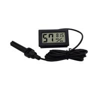 Digital Hygrometer Gauge Convenient Easy To Read Humdity Meters | Fast Response Convenient Temperature Hygrometer Sesor for Aquaculture, Instrument Workshop, Library, School, Factory