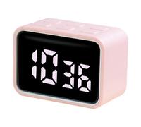 Digital Kitchen Timer Magnetic Count Up/Down Clock, Large LED Screen Silent Operation Customize Function Sound Alarm 65x35x45mm for Kids Testing Exercise Game Teaching Learning (Rose)