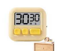 Digital Kitchen Timer, Magnetic LCD Countdown Timer, Loud Alarm Cooking Tool, Multi Function Stand Device, for Baking Boiling Eggs Grilling Learning Fitness Time Management Use