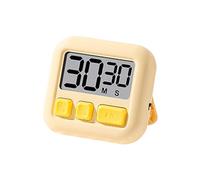 Digital Kitchen Timer, Magnetic LCD Display Countdown Count Up Clock, Multi Function Cooking Time Manager, Portable Clip On Timing Device, Easy Read Household Timer for Cooking Baking Boiling Eggs Use
