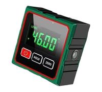 Digital Level - Magnetic Angle Finder for Precision Work | Four Side Magnetic Base Waterproof Design with LCD Display Protractor Function for Workshop, Woodworking, Construction, Plumbing, Carpentry a