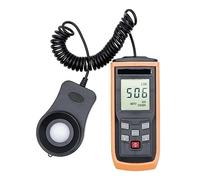 Digital Luxmètre, Compteur De Lumière Numérique Portable LCD Photographie Luminomètre Max Min 0-200000 LUX Photomètre Testeur D'éclairement