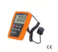 Digital Luxmètre, Luxmètre Numérique LCD 10-200000 CD/m² Compteur De Lumière Détecteur De Luminosité UV Linéaire for Les Yeux CRT TV Écran LED Maintien des Données, Large Gamme d'applications